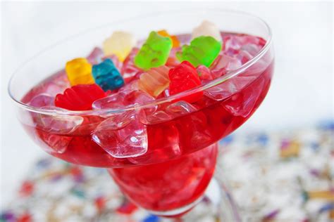 Magical butter gummy cocktail